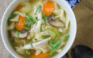 Лапша с курицей и грибами: рецепты приготовления