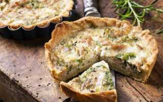 Пирог с рыбой в духовке — быстро и вкусно!