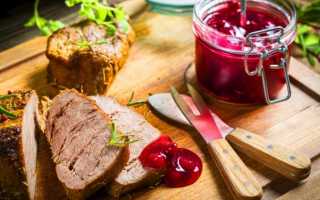 Ягодный соус к мясу — искусство приготовления