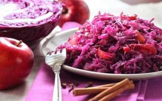 Как мариновать краснокочанную капусту быстро и вкусно