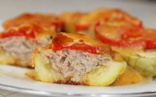 Фарш с кабачками на сковороде. Кабачки кольцами с фаршем на сковороде