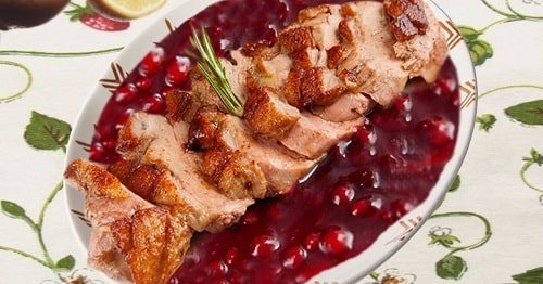 брусничный соус к мясу рецепт