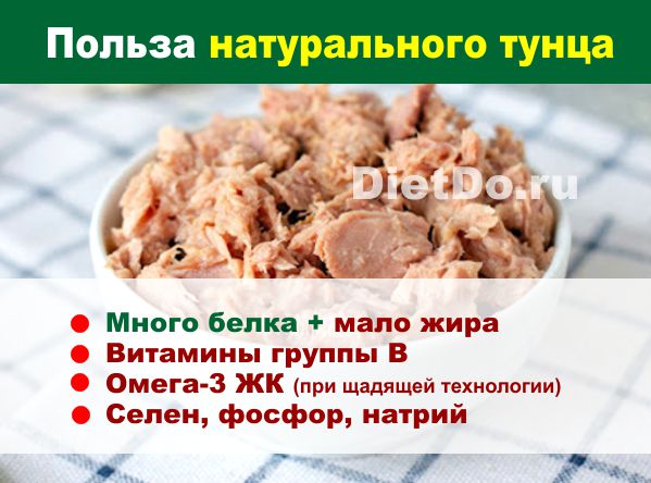 чем полезен консервированный тунец