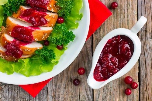 как приготовить брусничный соус к мясу