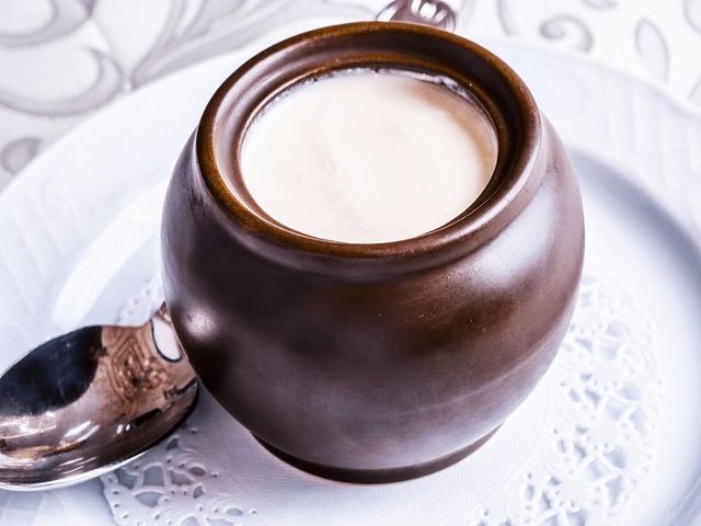 мацони в горшочке