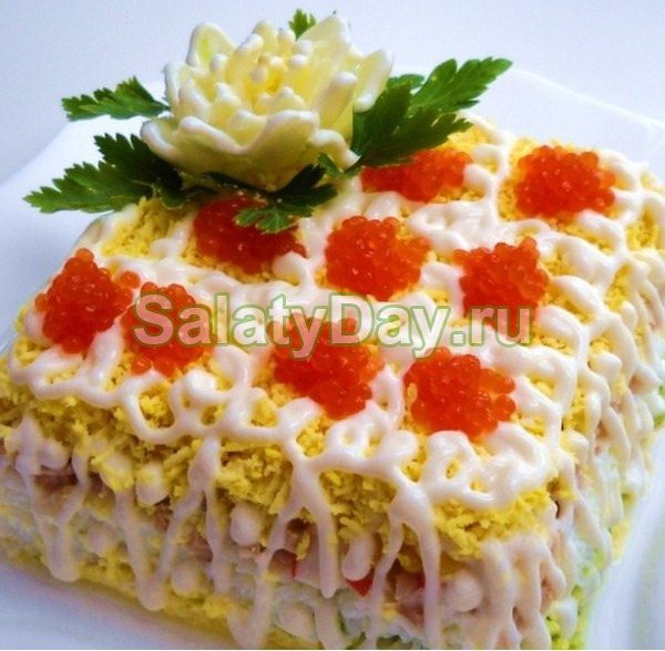 Морской «Царский» салат