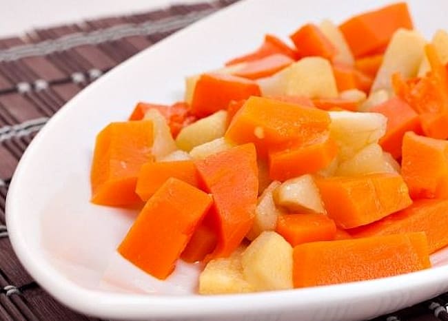 с яблоками
