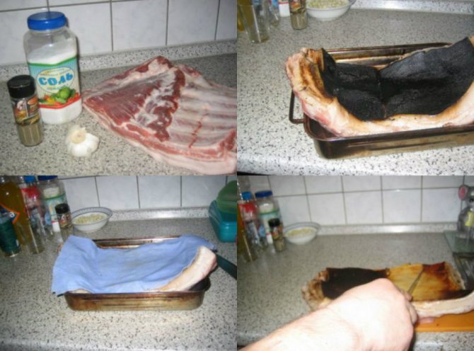 Сало по немецкому рецепту: ингредиенты.