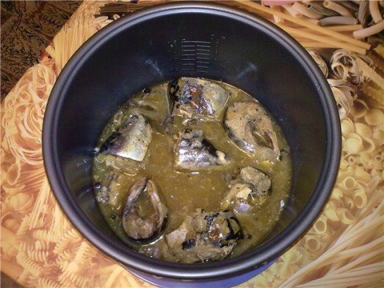 Скумбрия рецепты в мультиварке