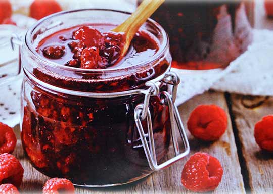 варенье из малины и черной смородины