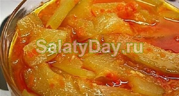 Зимний тещин язык с кабачками “Золотой кубок”