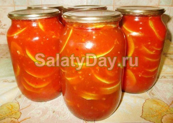 Зимний тещин язык в закрутках